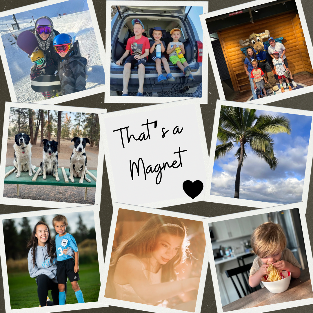 2.5 x 2.5 Square Customized Magnets - 9 Pack