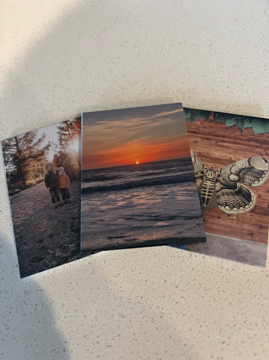 Custom Photo Magnet 2.5 in x 3.5- 3 pack
