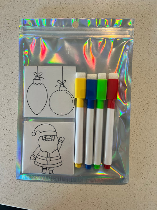 Dry Erase Magnet & Marker Set