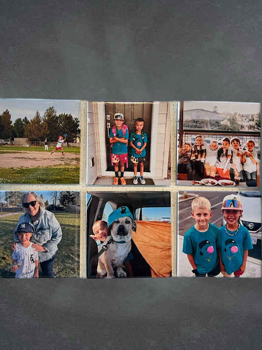 Custom Photo Magnet 2.5 x 2.5 inches - 6 Custom Magnets